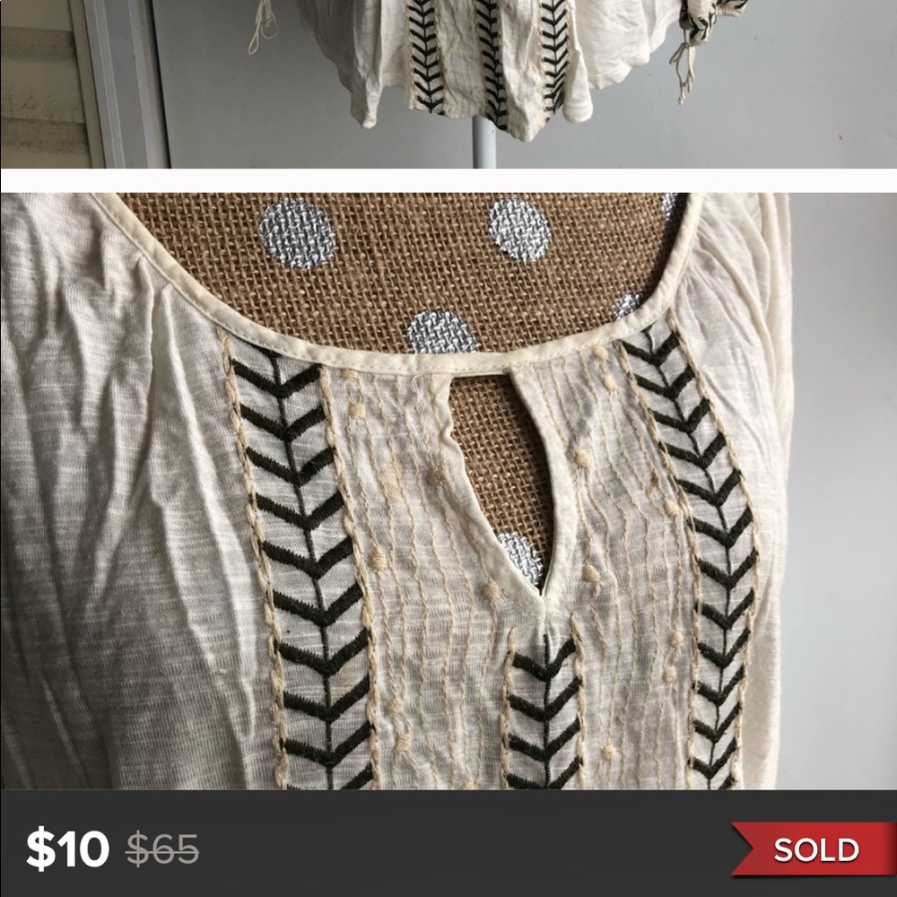 American Eagle Boho Blouse